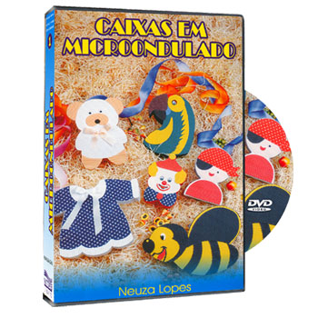 DVD CAIXAS EM MICROONDULADO 